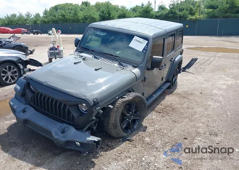 2021 Jeep Wrangler Unlimited Sport Altitude 4X4 from USA, damaged, VIN 1C4HJXDN5MW545516